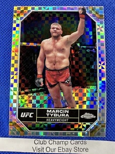 2024 #122 Marcin Tybura Topps Chrome UFC X-Fractor - Picture 1 of 2