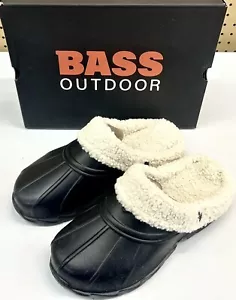 Bass Damen Outdoor Clogs Feldschuhe Lammfell gefüttert schwarz 9 neu (bf) - Bild 1 von 5