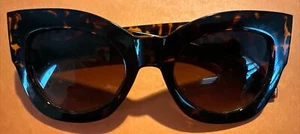 Fashion Women Oversized Square Sunglasses Retro Big Frame Outdoor Shades Glasses - Picture 1 of 5
