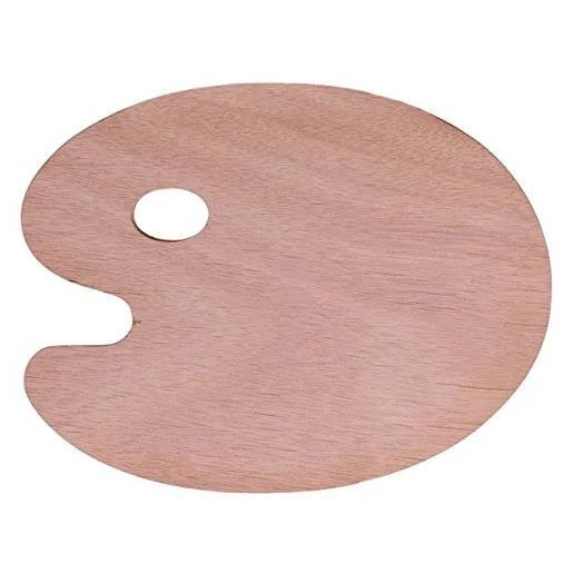 [162600002-2] Marabu Lot de 2 Palettes pour peinture en bois forme ovale 24 x... - Photo 1/1