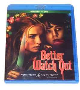 Better Watch Out (Blu-ray & DVD, 2016 Horror Film) Olivia DeJonge, Levi Miller - Imagen 1 de 3