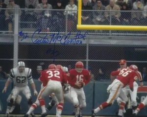 Autogramm CURTIS MCCLINTON Kansas City Chiefs 8x10 Foto mit Echtheitszertifikat - Bild 1 von 1
