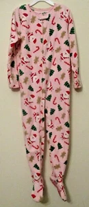 Carter's Just One You Pyjama neu mit Etikett 1-teilig Santa rosa mit Füßen Größe 5T kostenloser Versand - Bild 1 von 4