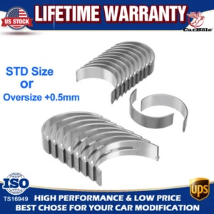 STD Or +0.5mm Main & Rod Bearings Kit for Hyundai Santa Fe Azera Kia Sedona 3.3L - Picture 1 of 12