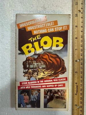 The Blob (1958) VHS, 1990 Good Times Home Video, CULT CLASSIC HORROR SCIFI - Image 1 of 4
