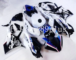 White Black Blue HP4 ABS Injection Fairing Kit Fit for 2023 2024 S1000RR - Picture 1 of 10