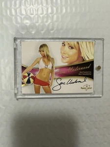 Sara Underwood Bench Warmer On Card Auto - Picture 1 of 2