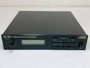 BOSS SE-50 Guitar Synthesizer synth rack effect tested used - Picture 1 of 6