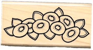 Annette Allen Watkins Blumenstrauß Posey E1014 3 x 1/4 NEU Gummistempel 1994 - Bild 1 von 8