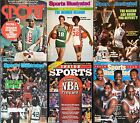 Vintage Sports Magazines Dr. J - NBA Preview '86 - USA Dream Team  (Lot of 6)