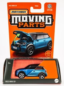 2024 Matchbox Moving Parts #32 2022 Mini Cooper EV ISLAND BLUE METALLIC | FSC - Picture 1 of 1