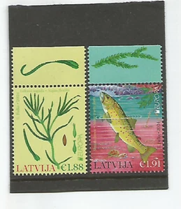Letonia Europa 2024 Fauna y Flora Submarina MNH. - Imagen 1 de 1