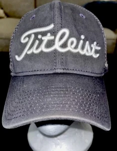 TITLEIST FJ PRO V1 New Era Golf Hat Mesh Fitted Size Med-Large Dark Gray - Picture 1 of 5