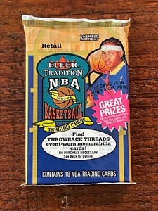 (1x) 2003-04 2003 Fleer Tradition sealed basketball card pack LEBRON RC - Picture 1 of 1