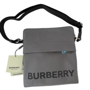 Burberry Men's Charcoal Grey Neo Nylon Shoulder Bag, 8052870 - Picture 1 of 20