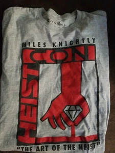 Rick and Morty Heist Con Herren Kurzarm T-Shirt Grau XL Neu - Bild 1 von 1