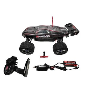 Traxxas E-Revo Blk VXL Brushless 1/10 Scale 4WD Brushless Electric Monster Truck - Picture 1 of 24