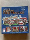 Classic American Fire Trucks Puzzle by Lewis T Johnson (730 pieces)