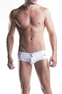 Unico Swim BRIEF PLAYA SIDNEY WHITE - Picture 1 of 5