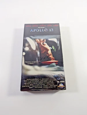 Apollo 13 1995 VHS Tape Sealed Tom Hanks Kevin Bacon Ed Harris Drama History - Image 1 of 4