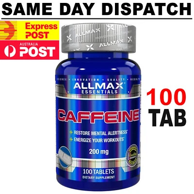 ALLMAX Nutrition 100% Pure 200 mg 100 Tablets  FREE AU SHIPPING ! - image 1 of 3