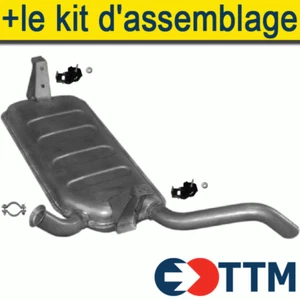 RENAULT LAGUNA II 1.6 1.8 1.9 D 2001-2007 Silencieux Arriere+ - Imagen 1 de 1