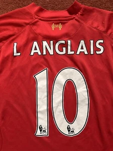 Liverpool FC Home Shirt 2013-14 #10 L Anglais Warrior Size L - Picture 1 of 14
