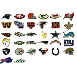 NFL Football Official Team Logo Lapel Pin Licensed Choose Your Favorite - Picture 1 of 33