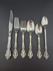 ONEIDA Stainless Flatware MICHELANGELO 6 PIECES  Holidays Every Day! GORGEOUS! - Picture 1 of 7