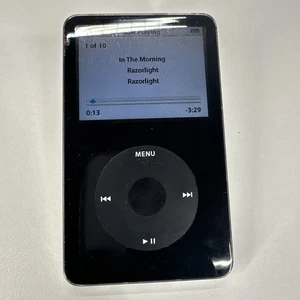Apple iPod Classic 5ta Generación Modelo A1136 30GB Negro - Probado Funcionando - Imagen 1 de 7
