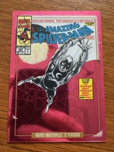 2024 Marvel Masterpieces '92 Variant Cover Pink Lasers 254/692 Moon Knight - Picture 1 of 5