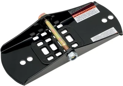 SLP Ski Mounting Saddle Bracket for Standard Use - Black Motorcycle 35-384 - Image 1 of 4