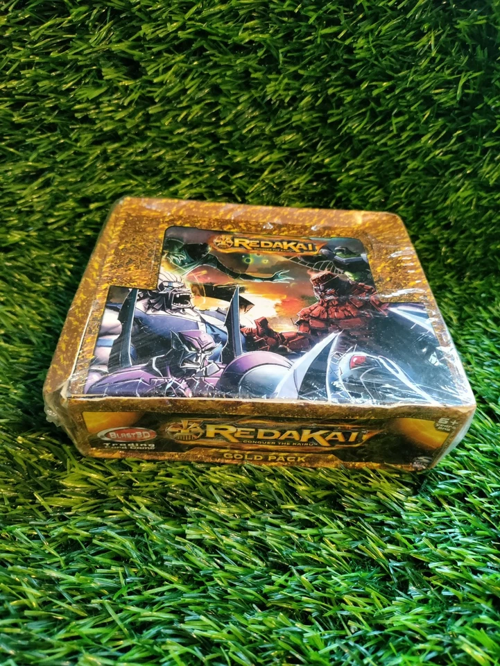 Redakai Conquer The Kairu Gold Pack Box Sealed Free Shipping  - Image 1 of 2