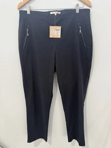 Noni B Diamond Bengaline Pant Black New Size 14 - Bild 1 von 3