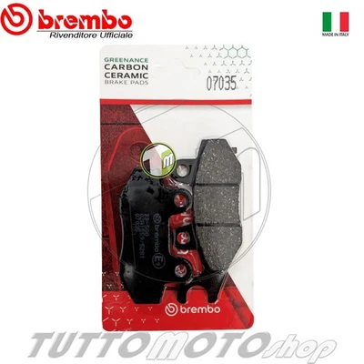 Pastiglie Anteriori KYMCO Agility 50 2012 2013 2014 2015 / Freni Brembo Carbon - Immagine 1 di 4