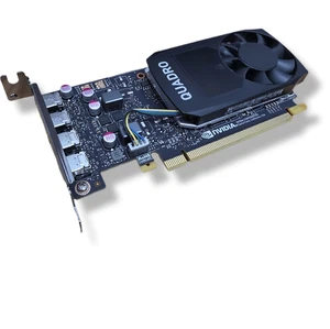 PNY NVIDIA QUADRO P1000 4GB GDDR5 4X MINI DP LOW PROFILE 00FC964 VIDEO CARD 5678 - Bild 1 von 5