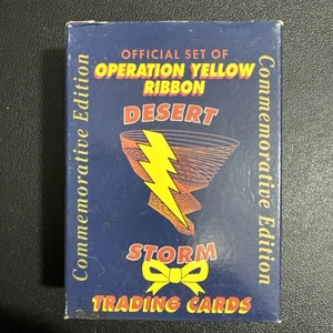 Desert Storm Operation Yellow Ribbon Complete Trading Card Set 1991. 60 Cards - Picture 1 of 2
