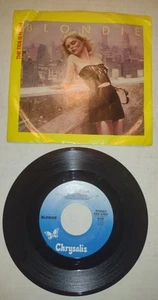 Blondie 45 RPM The Tide Is High  Super Nice In Picture Sleeve - Picture 1 of 2