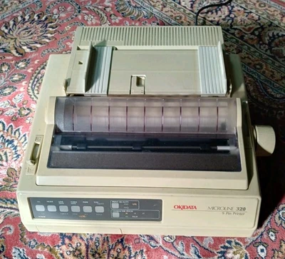 Okidata Microline 320 9-Pin Printer - Image 1 of 4