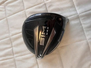 TaylorMade SIM Max Driver Head 10.5° Carbon Black/White Style Used - Picture 1 of 3