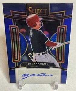 2024 Select DYLAN CREWS RC Blue Auto 49/49 Bookend - WASHINGTON NATIONALS - Picture 1 of 2