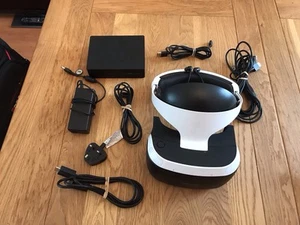 Sony PS4 VR Headset V1 virtual reality head Set, Part Set Please See Images - Picture 1 of 8