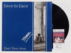 TREVER KEITH VON ANGESICHT ZU ANGESICHT SIGNIERT DREH DICH NICHT WEG VINYL LP PLATTE ALBUM JSA ZERTIFIKAT - Bild 1 von 2