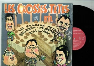 33T LES GROSSES TETES Vol. 6 RTL Vinyle LP BOUVARD MARTIN JUGNOT - CARRERE 66108 - Picture 1 of 5