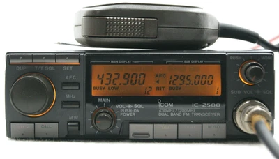 ICOM IC-2500 400/1200MHz Dual Band Ham Radio Transceiver Good Cond. - image 1 of 4