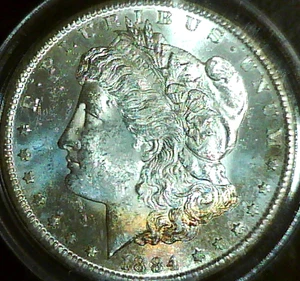 1884-CC BU Uncirculated Morgan Silver Dollar Lot AX - Picture 1 of 2