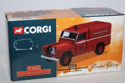 Corgi Classics #07410 Land Rover Closed - Hampshire Fire Service - Ltd Ed - Image 1 of 4