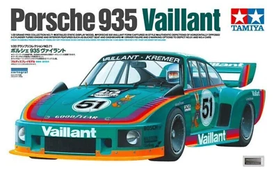 Porsche 935  Tamiya Vaillant Kit Montaggio SCALA 1/20 TA20071 - Immagine 1 di 2