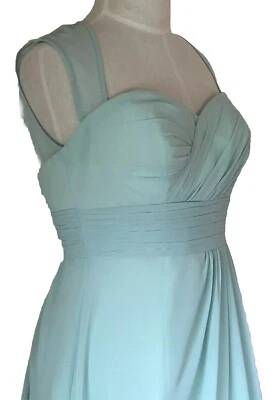 Bill Levkoff Women’s 6 Gown Sweetheart Neckline Seafoam Green - Image 1 of 4