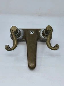 VINTAGE SOLID BRASS FORGED SAVOY BATHROOM SINK FAUCET - Picture 1 of 7